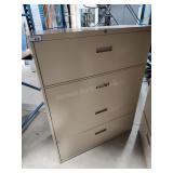 File cabinet 42in w x 53in t x 18in d
