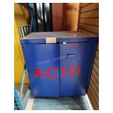 Acid storage cabinet 31in w x 36in t x 20in d