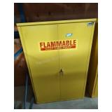 Flammable storage cabinet 43in w x 66in t x 18in d