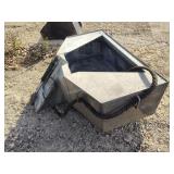 Concrete hopper bucket