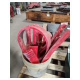 Concrete stamps strips