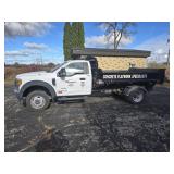 2017 F550 4x4 super duty Powerstroke with dump box