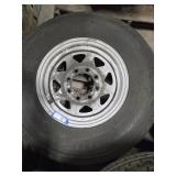 8 lug Power King trailer tire