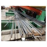 Rebar on first shelf of rack most 20ft