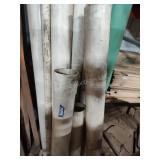 PVC pipes up to 15ft
