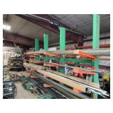 Heavy duty metal storage rack READ description