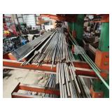 Rebar and other on 3rd shelf of rack most 20ft