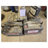 7 batteries,  condition unknown