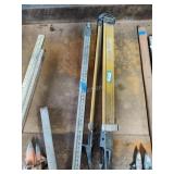 Measuring stick and tripod