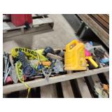 Box of tools and hardware