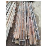 Pallet of concrete form braces 8ft