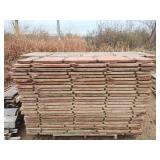 Pallet of concrete forms 2ft x 6ft