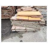 Pallet of concrete forms 4ft and other