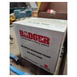 Case of 12 orange marking paint