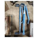 2 brick tongs 1 missing pin