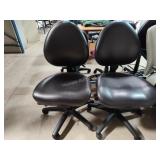 2 office chairs