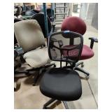 3 office chairs