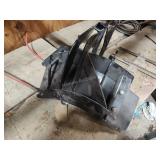 Pair of plow wings 1 bent