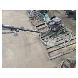 Whiteman gas finishing trowel,