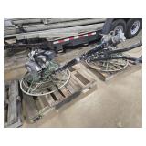 Whiteman gas finishing trowel,  runs