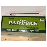 PART-T-PAK  Metal Sign - 33 x 12"