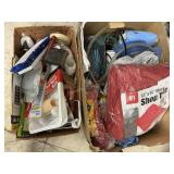 2 Boxes Shop Rags, Painting, & Other