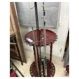 Fishing Rod holder and fishing rods