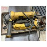 2 DeWalt grinders