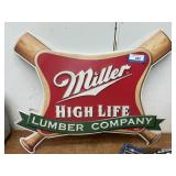 Miller Beer Sign - 30"