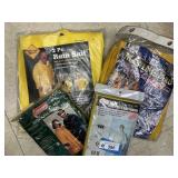 4 Rain Suits / Ponchos