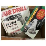 2 Items - Air Drill & Cutter
