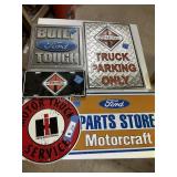 5 Signs - International Harvester & Ford