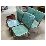 4 vintage Kitchen Chairs - As-Is