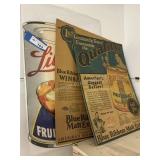 3 Vintage Advertising Signs