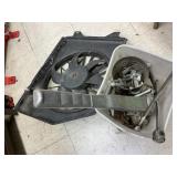 2 Items - Hoist, Fan & Misc.