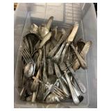 Silver Plated Flatware Assorted