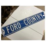 Ford Country Sign