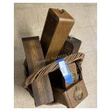 Basket of Sewing Cabinet Drawers