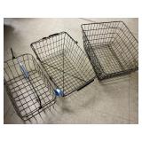 3 Wire Baskets