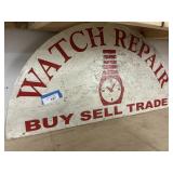 Watch Repair Sign - 38  x 19"