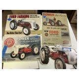 4 Ford Farm Tractor Signs