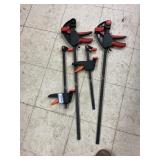 2 12" and 2 24" clamps