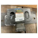 Step bumper receiver