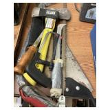 Group of Saws & Axes