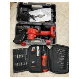 2 Items - Cordless Mini Chainsaw & Drill Bits