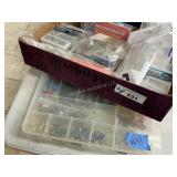 2 Containers Fasteners, Wire Nuts & Other