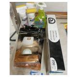 Group Assorted Items - Adhesive, Cups, Vacuum Bags