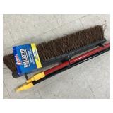 2 Items - Broom & Handle