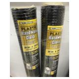 2 Rolls Plastic Hardware Cloth