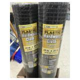 2 Rolls Plastic Hardware Cloth